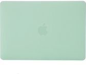 Mobigear Cream Matte Case adapté pour Apple MacBook Air 15 pouces A2941 (2023) Cover Hardshell MacBook Case - Vert