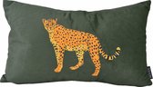 Sierkussen Wild Jungle #3 | 45 x 45 cm | Velvet/Polyester