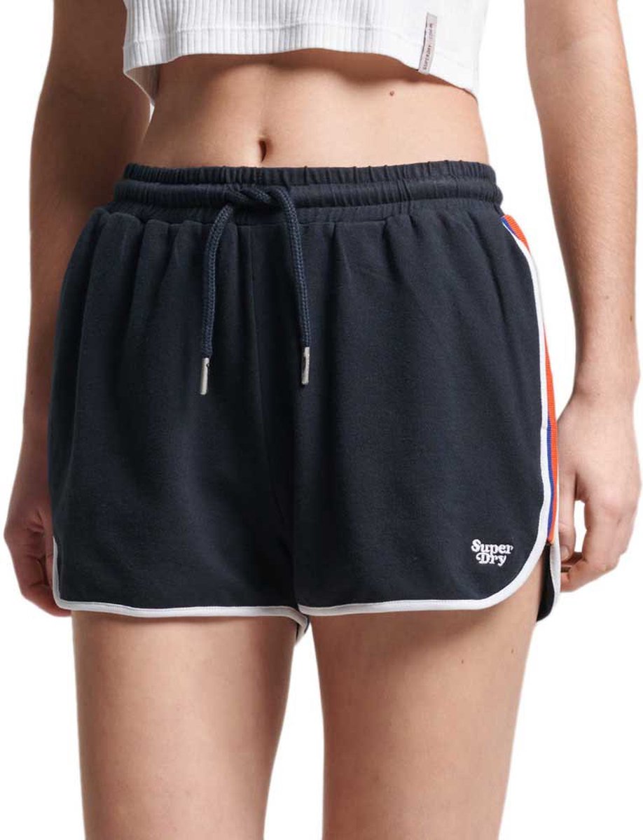 Superdry Broek Vintage Stripe Racer W7110318a Eclipse 98t Dames Zwart