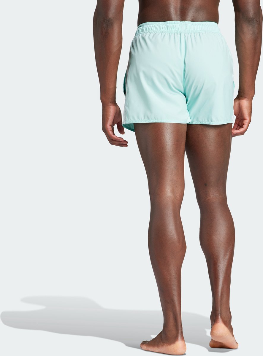 adidas Sportswear 3 - Stripes CLX Zwemshort - Heren - Turquoise — afbeelding 5