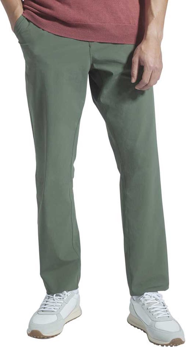Lyle & Scott Stretch Broek Groen 36 / 32 Man