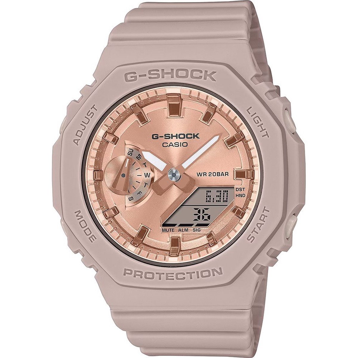Casio G-Shock GMA-S2100MD-4AER Horloge - Kunststof - Roze - Ø 42 mm