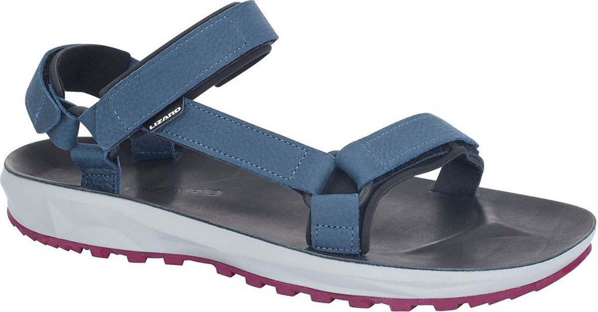 Lizard Super Hike Leather Sandalen Blauw EU 42 Vrouw