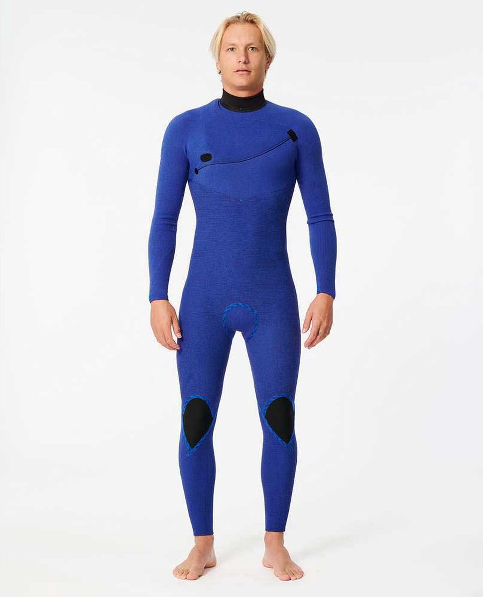 2025 Rip Curl Heren E-Bomb 4/3mm Ritssluiting-vrij Wetsuit - Bl
