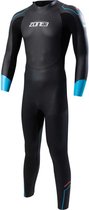 2023 Zone3 Heren Aspect Breaststroke Wetsuit - Black / Blu S