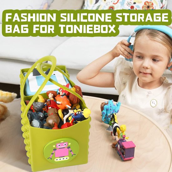 Sac de transport pour Toniebox Starter Set et accessoires Sac de transport  de voyage avec poignée pour Toniebox Tonies Figurine