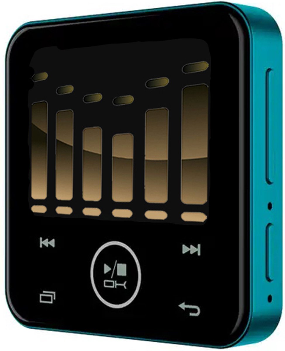 Lecteur MP3/MP4 Mini Sport 8 Go - Bluetooth 5.0 - Écran IPS 1,8'' -  H-R320-X - Blauw | bol