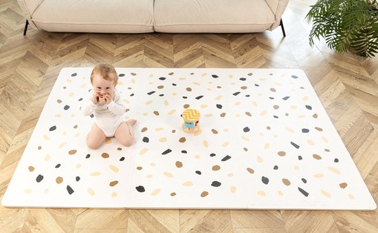 Hakuna Matte grand tapis puzzle pour bébé 1,8x1,2m - 6 assiettes