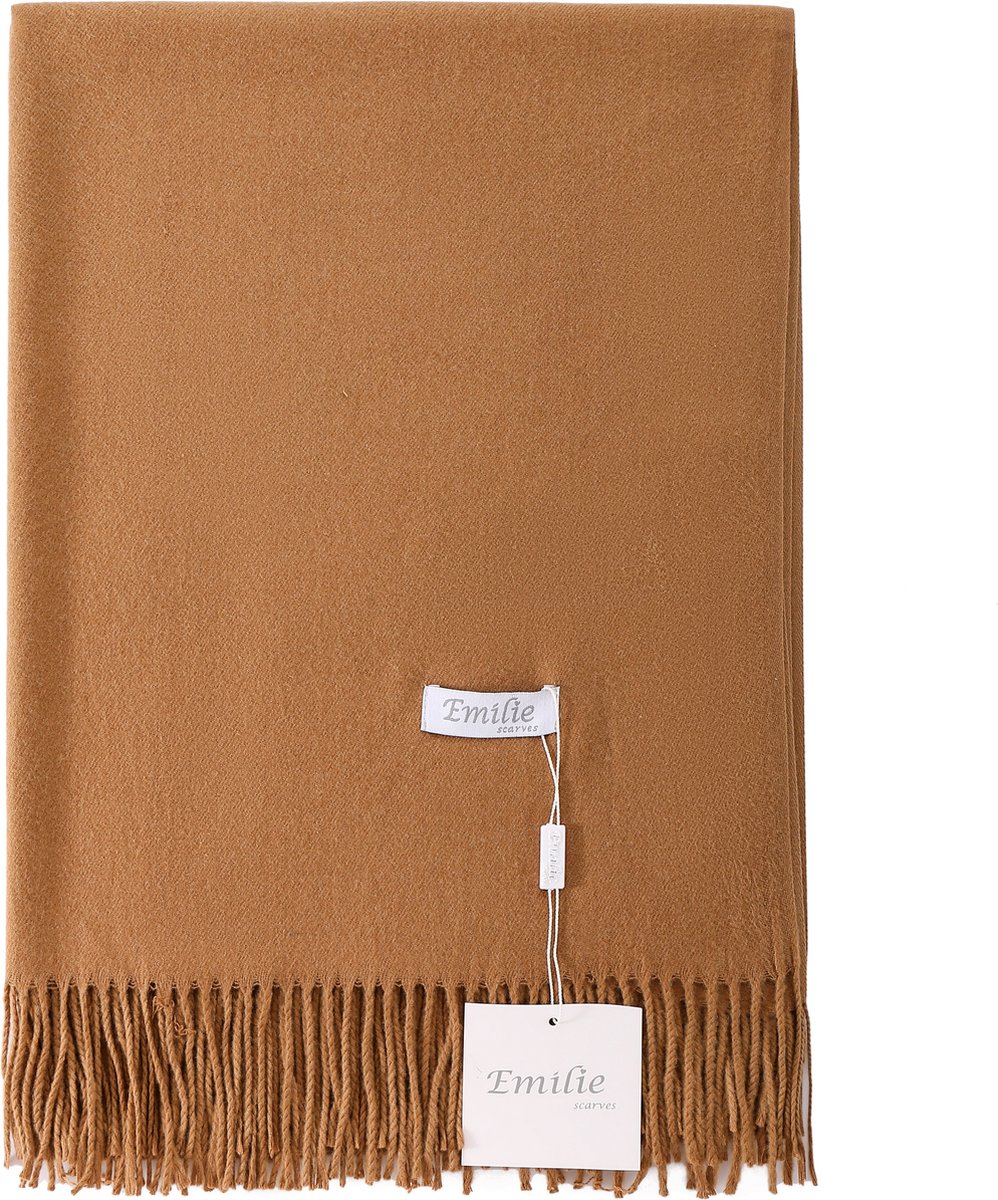 Emilie Scarves Pashmina Sjaal - Camel