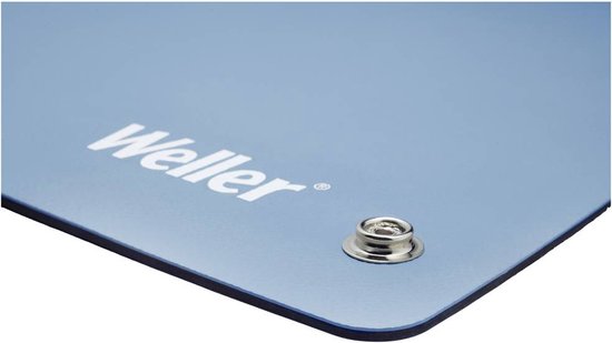 ESD Soldeermat Weller Soldeermat – Antistatisch ESD Werkstation, 900 X 600 Mm, Blauw, Bestand Tegen Hitte En Chemicaliën ESD Werkstation Mat
