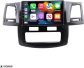 Dynavin Navigatie Toyota Hilux 2008-2013 carkit android 13 touchscreen carplay overname DSP
