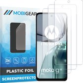 Mobigear Screenprotector geschikt voor Motorola Moto G62 | Mobigear Screenprotector Folie - Case Friendly (3-Pack)