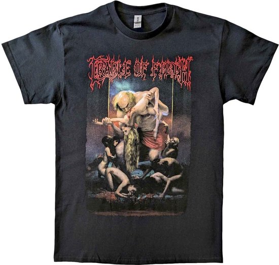 Cradle Of Filth - Existance Is Futile Saturn Heren T-shirt - XL - Zwart