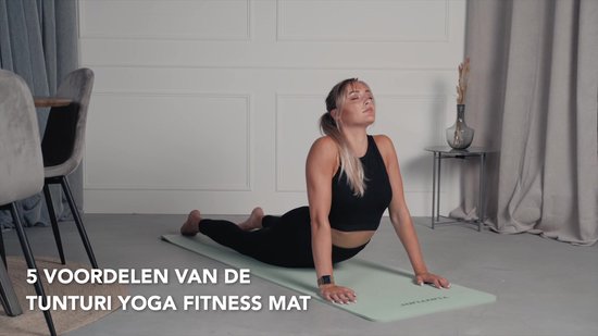 Yoga Mat Kurk TPE 183 cm voor grip comfort kopen
