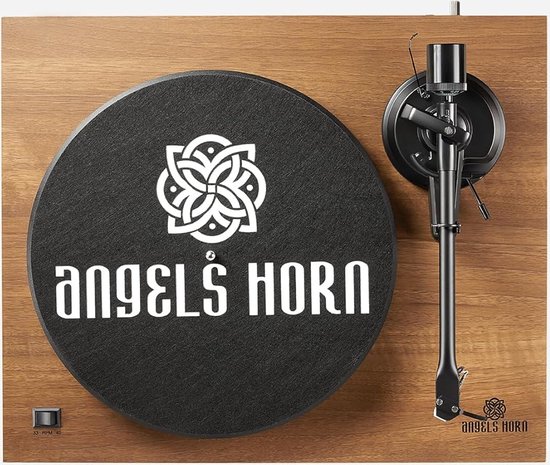 ANGELS HORN Platine Vinyle Bluetooth - Tourne-Disque à 2 Vitesses