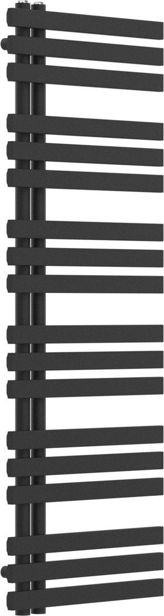 Handdoekradiator Slidre 140x50x5,4 cm zwart
