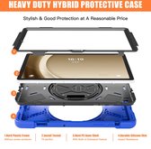 Heavy Duty Case - Geschikt voor Samsung Galaxy Tab A9 Plus Hoesje - Blauw
