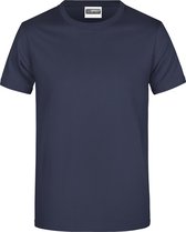 James & Nicholson 5 Pack Patrol T-Shirts Heren, 100% Katoen Ronde Hals, Ondershirts Maat L