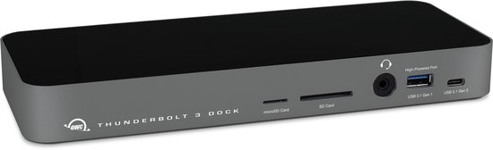 OWC 14-Port Thunderbolt 3 Dock with Cable - Space Grey