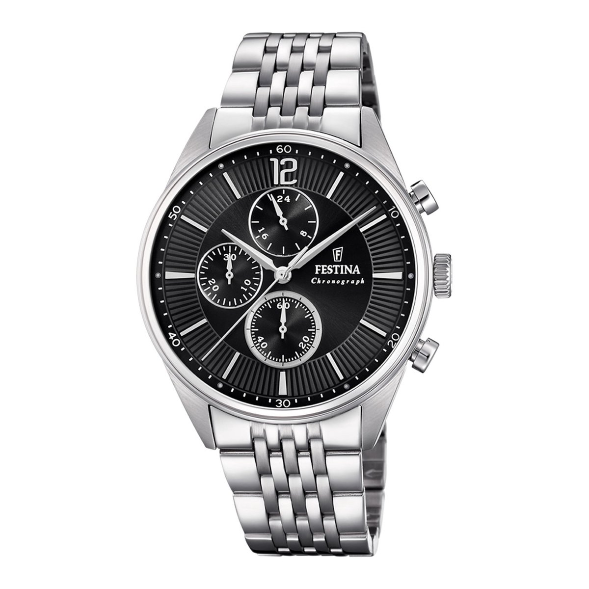 Festina Timeless Chrono F20285-4 - Herenhorloge - Ø 43 MM