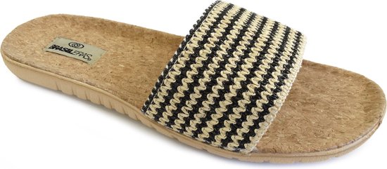 Brasileras sandalen dames- Zwart- 38/39