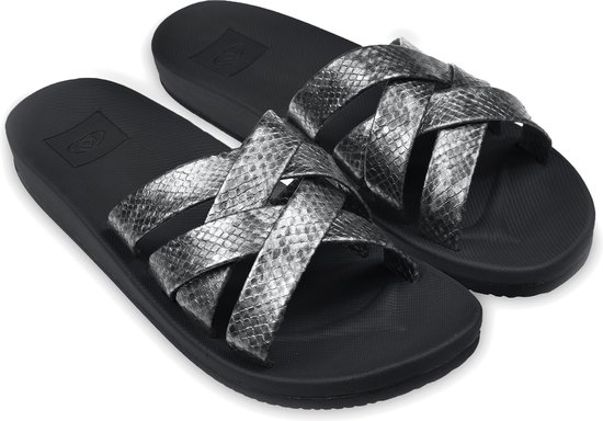 Brasileras Slippers dames- Zilver- 37