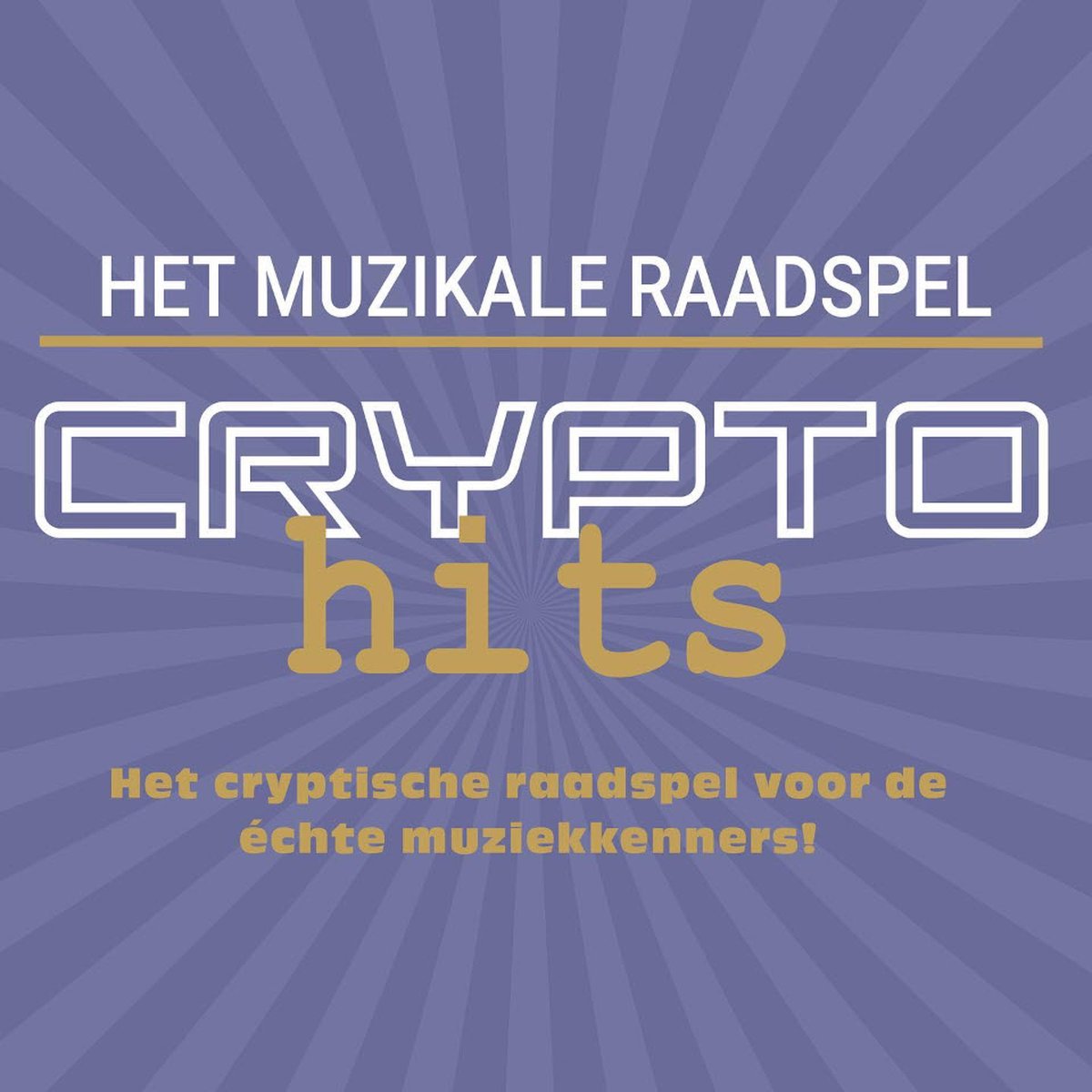 Crypto Hits - Het muzikale raadspel - Cryptisch muziekspel voor volwassenen  | Games | bol