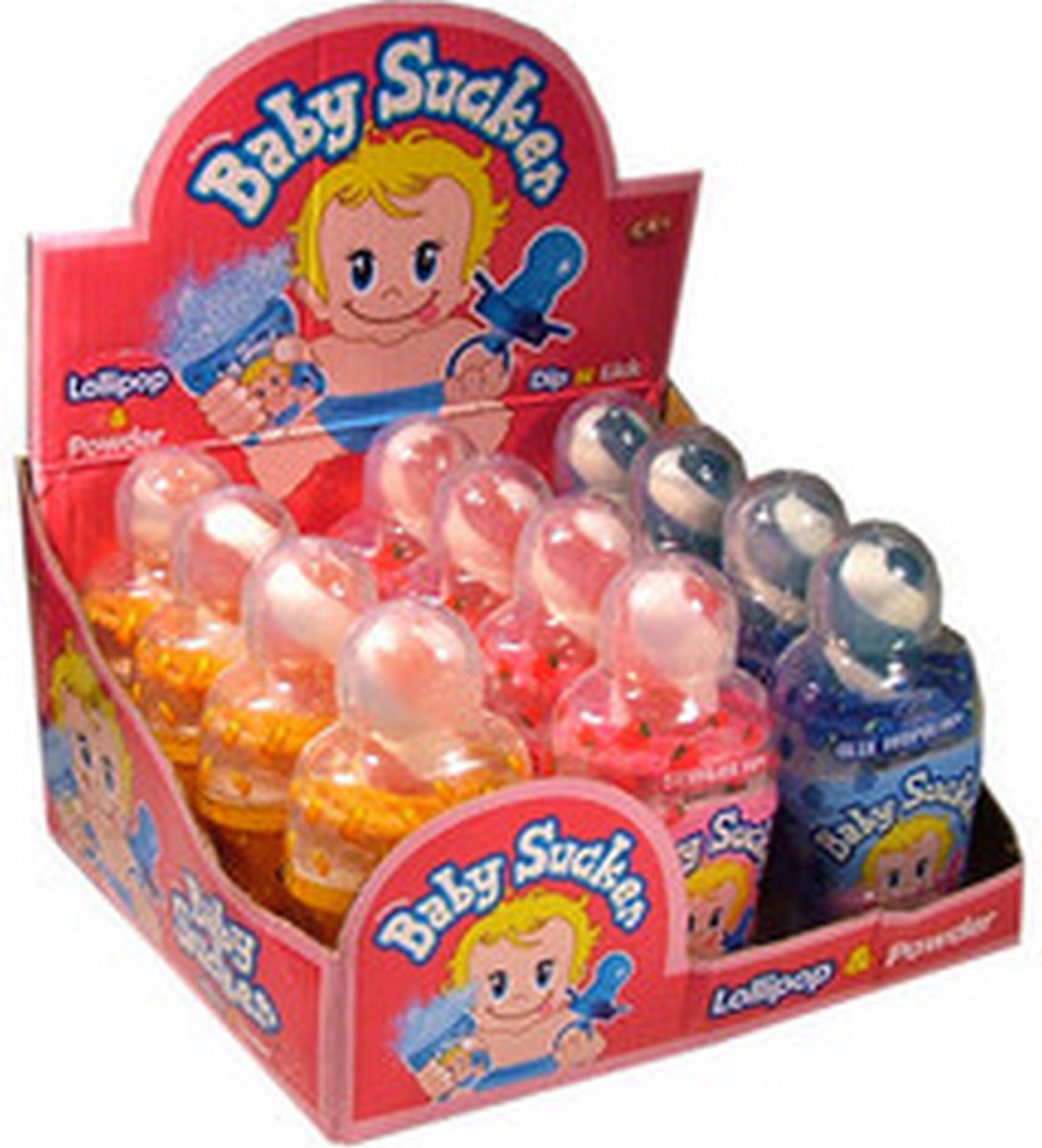 Funny Candy - Baby fopspeen - 12 x 12x32 gram