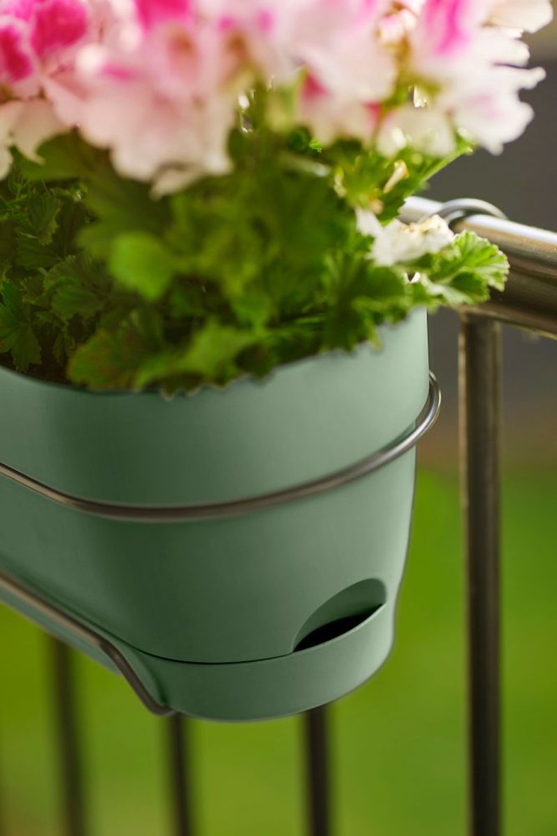 Elho Vibia Campana Balcony Planter 70 - Planter for Balcony