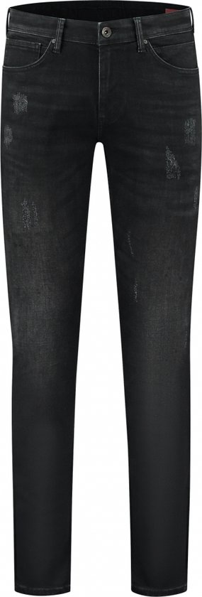 Purewhite - Heren Skinny fit Denim Jeans - Denim Dark Grey - Maat 26