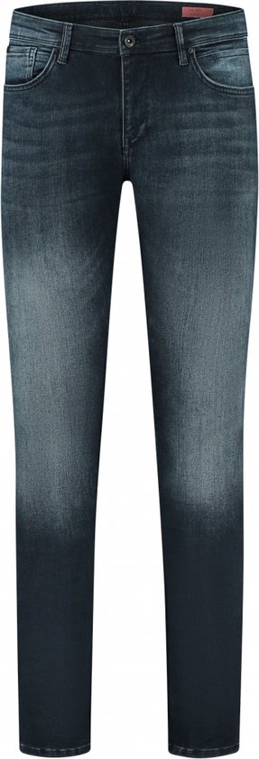 Purewhite - Heren Skinny fit Denim Jeans - Denim Dark Blue - Maat 26