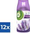 Air Wick Freshmatic Max Automatische Spray - Navulling - Paarse Lavendel - 250 ml - Voordeelverpakking 12 stuks