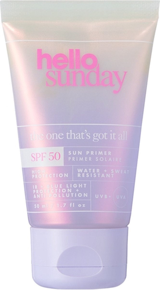 Bol.com Hello Sunday The One That's Got It All Sun Primer Spf50 50 Ml aanbieding