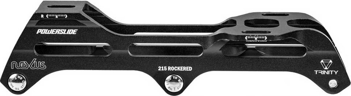 Powerslide Nexus Trinity Rocker Frame 215 mm Zwart