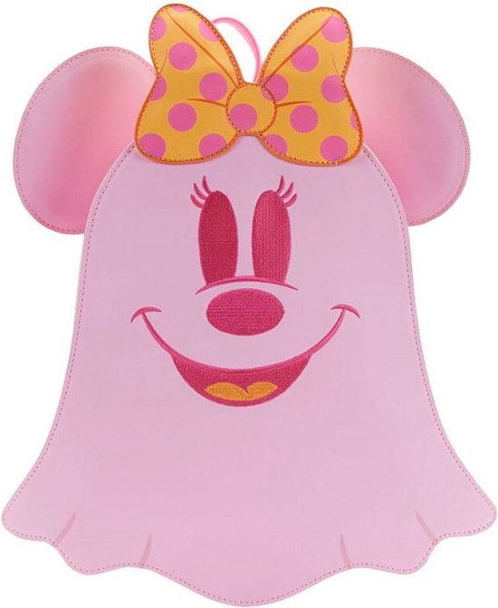 Disney Loungefly Backpack Ghost Minnie Mouse Glow-in-the-Dark