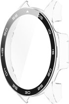 Watch case screenprotector - hoesje - geschikt voor Huawei GT 4 - 46 mm - transparant