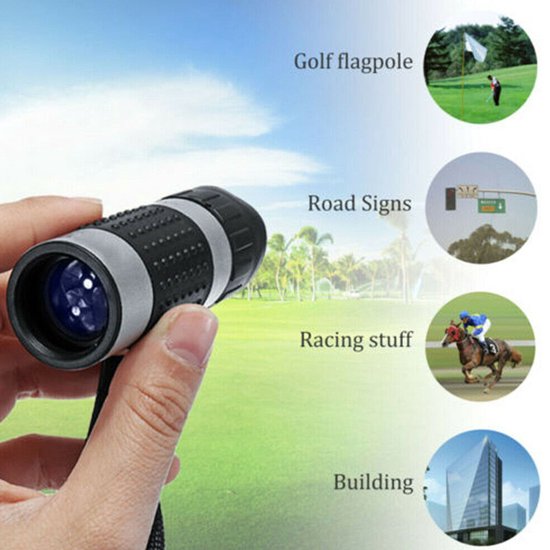 Foto: Golfpresentjes rangefinder golfscope 5x20 golfcadeau golfgadget golf accessoires golf