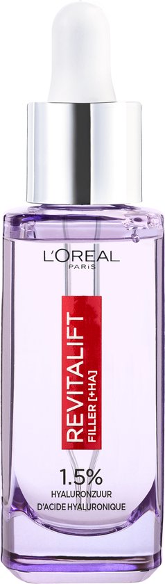 L'Oréal Paris - Revitalift Filler 1,5% Hyaluronzuur Serum - Anti Rimpel - 30ml - Voor een Volle en Soepele Huid - L’Oréal Paris