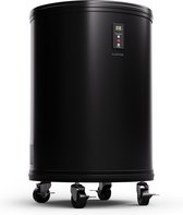 Klarstein Beersafe L Koelkast Met LED-Display - 30 Liter - Roestvrij stalen koelkast - Indoor/Outdoor - 360° Zicht - 0-16°C - Zwart