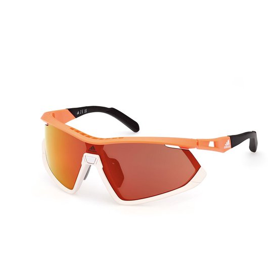 Adidas Sport Sp0055 Zonnebril Oranje Man van Merkloos — afbeelding 5