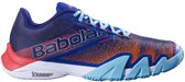 Chaussures Babolat Padel Jet Premura 2 Bleu- Poppy- Rouge- 42.5