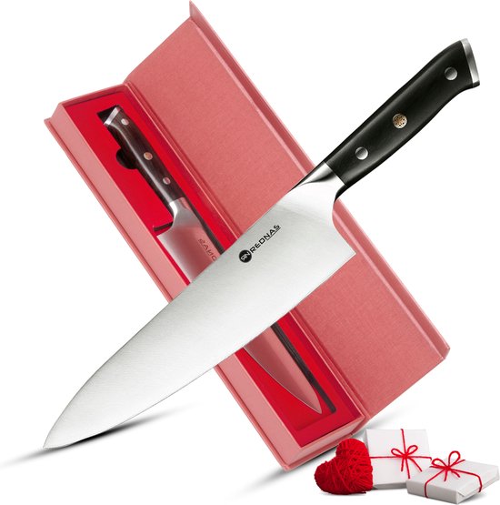 Couteau de chef professionnel Rednas
