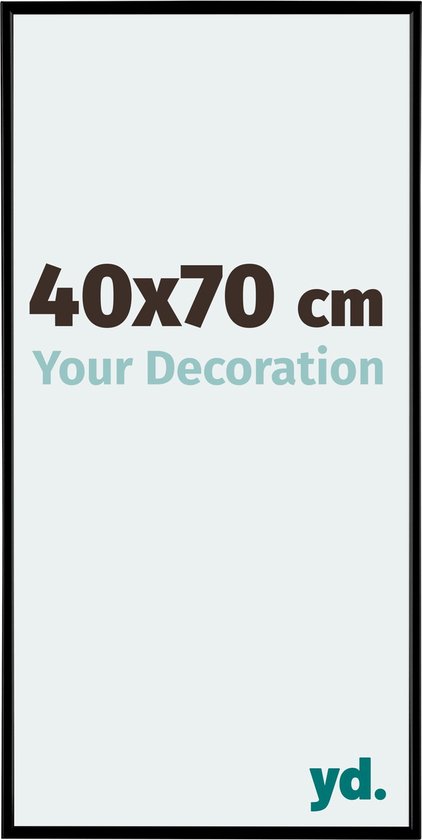 Cadre Photo Your Decoration Evry - 40x70cm - Zwart Mat
