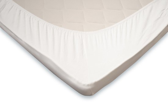 Eleganzzz Topper Molton 100% Katoen - Molton 140x200cm - Wit - Protège-matelas - Couvre-matelas - Double