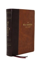 ESV, MacArthur Study Bible, 2nd Edition, Leathersoft, Brown