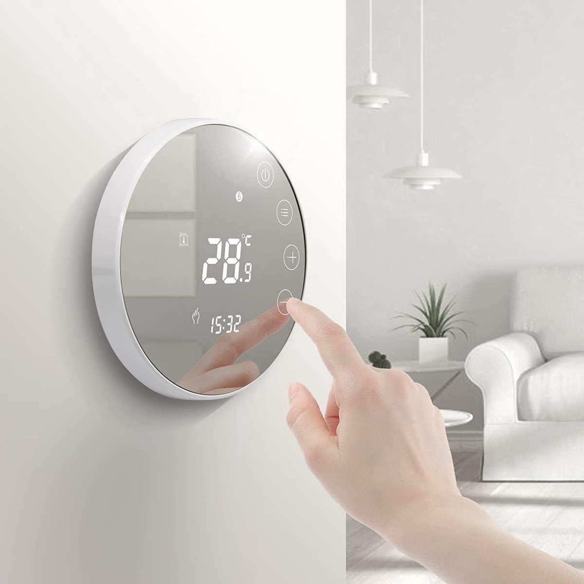 Wi-Fi-thermostaat Serie 8000 voor Verwarmingsketels, met