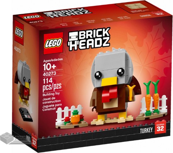 LEGO Thanksgiving Kalkoen
