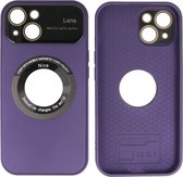 iPhone 15 Hoesje - Prime Magsafe Case met Camera Beschermer - Purple