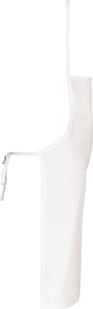 Schort/Tuniek/Werkblouse Kind One Size Kariban White 100% Katoen
