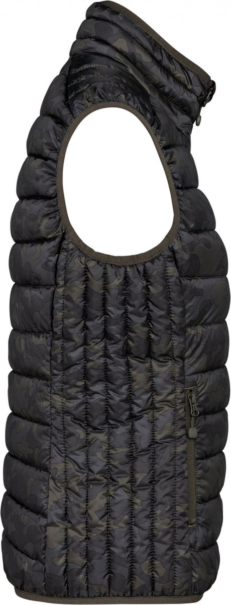 Kariban Ladies' lightweight sleeveless down jacket K6114 - Jungle Camo - XXL